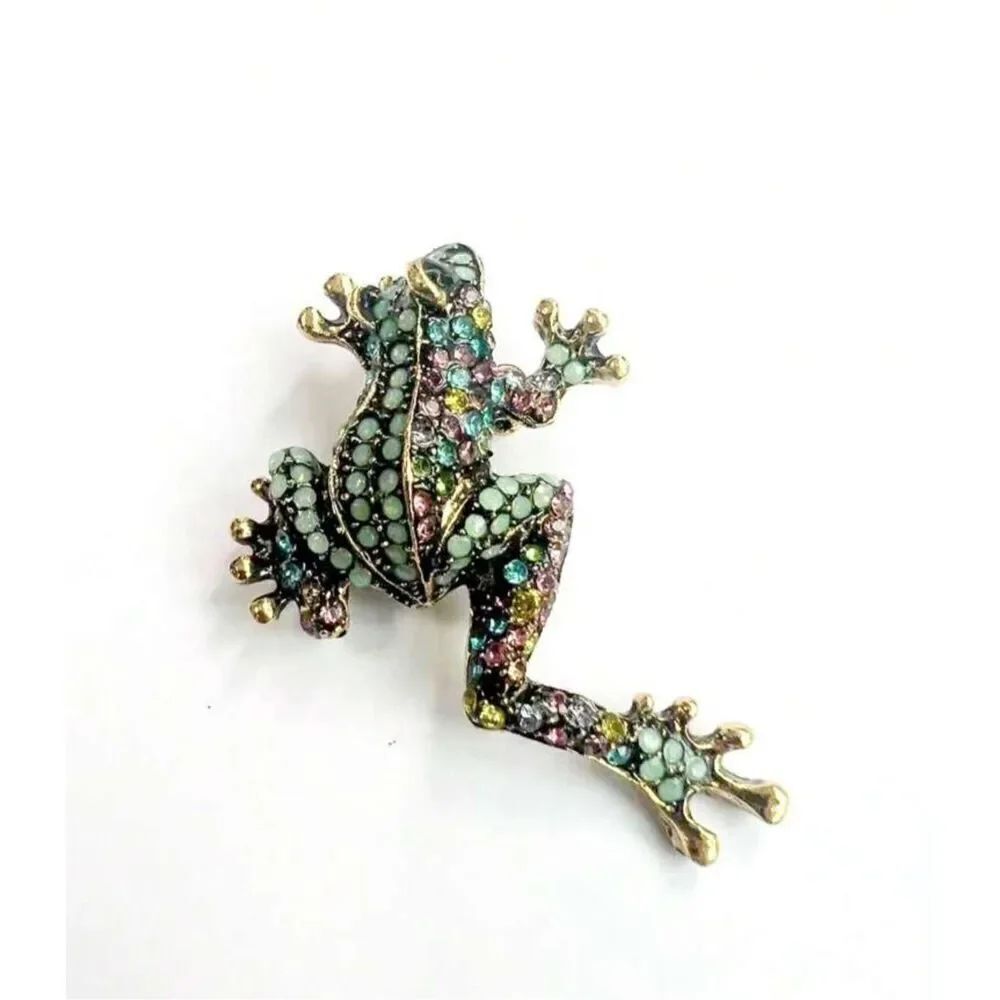 Frog Brooch - Picture 3 of 3